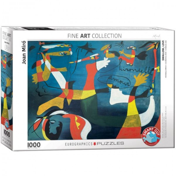 Miłość, Joan Miro - Sklep Art Puzzle